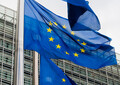 EU flag bandiera europea berlaymont europa ue - fonte: EC (ANSA)