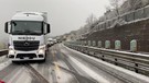 Neve in Sardegna, disagi sulle strade statali: traffico bloccato per due ore(ANSA)