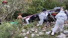 Elicottero precipitato nel Foggiano, iniziato il recupero delle salme (ANSA)