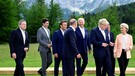 I leader del G7 (ANSA)