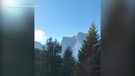 Dolomiti, scarica di roccia dal Monte Pelmo(ANSA)