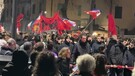 Scontri liceo Firenze, corteo nel segno dell'antifascismo (ANSA)