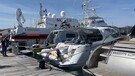 Fiera nautica di Sardegna 2023, le imbarcazioni in mostra nel secondo giorno (ANSA)