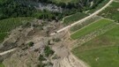 Maltempo in Emilia-Romagna, i danni a Casola Valsenio (ANSA)