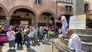 Maltempo, a Ravenna un flash mob sulle note di 