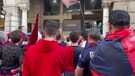 Genoa promosso in serie A, la festa dei tifosi (ANSA)