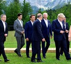 I leader del G7 (ANSA)