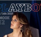 La copertina del prossimo Playboy in Francia (ANSA)