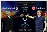 UEFA SUPERCUP, Real Madrid-Francoforte (ANSA)