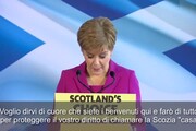 Elezioni Scozia, Sturgeon: 'Johnson non puo' portarci fuori dall'Ue'