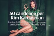 40 candeline per Kim Kardashian