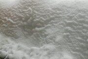 Neve incessante sulle Dolomiti Bellunesi. Rocca Pietore completamente bianca
