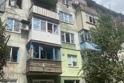 Ucraina, colpito un edificio residenziale a Kostyantynivka
