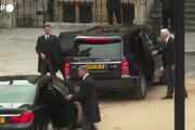 Funerale della regina, Liz Truss all'abbazia di Westminster