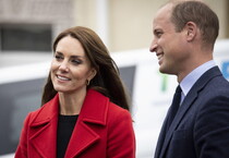 Prince and Princess of Wales visit Wales (ANSA)