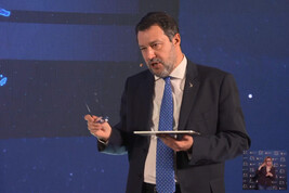 Il ministro leghista, Matteo Salvini