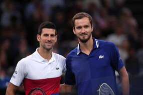 Novak Djokovic e Daniil Medvedev