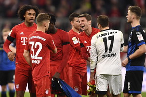 FC Bayern Munich vs SC Paderborn (ANSA)