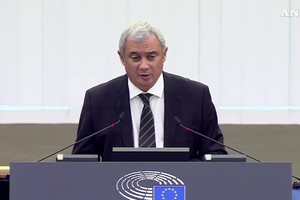 L'elezione di Roberta Metsola (Ppe) a presidente dell'Europarlamento (ANSA)
