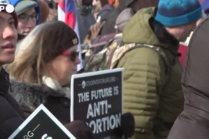 Washington, migliaia di persone alla protesta contro l'aborto 