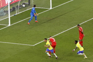 Mondiali: Brasile-Svizzera 1-0 (ANSA)