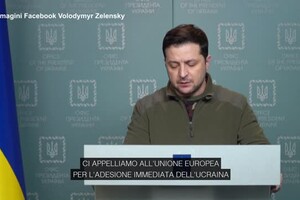 Zelensky chiede l'adesione immediata dell'Ucraina nell'Ue (ANSA)