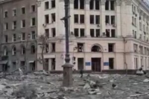Ucraina, attacco a Kharkiv: sei feriti, anche un bimbo (ANSA)