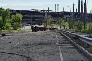 Azovstal, nuovo video russo sulla 'resa' dei militari ucraini (ANSA)