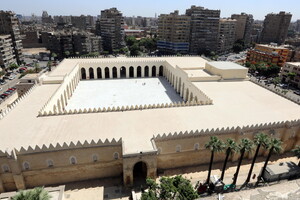 Historical Al-Zahir Baybars Mosque after its restoration (ANSA)