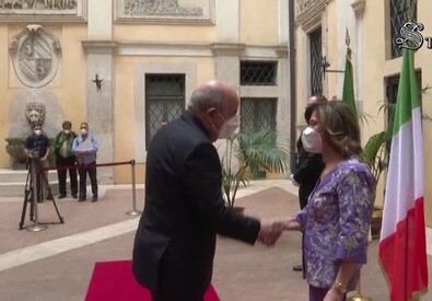 Senato, Casellati riceve il presidente dell'Algeria Abdelmadjid Tebboune