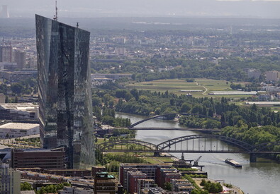 La sede della Banca Centrale Europea a Francoforte (ANSA)