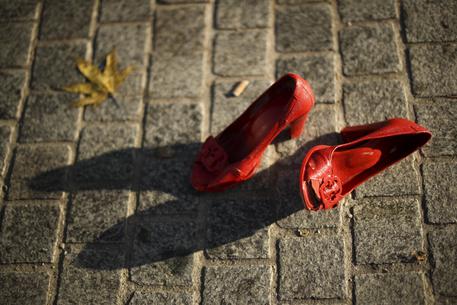 Scarpe rosse a Bruxelles © AP