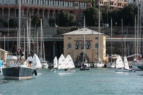 La sede dello Yacht club italiano a Genova © ANSA