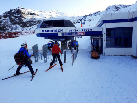 Impianti da sci a Solda, in Alto Adige © ANSA