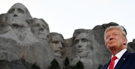 Donald Trump a Mount Rushmore © AFP