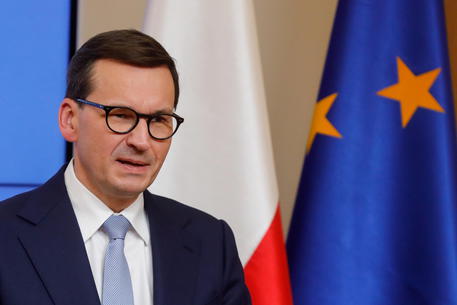 Il premier polacco, Mateusz Morawiecki (Foto Ansa) © EPA
