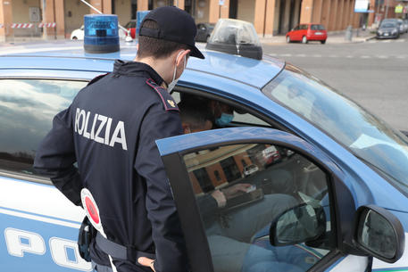 Polizia a Ostia (foto archivio) © ANSA