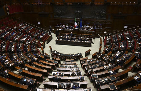 L'Aula della Camera dei Deputati. Immagine d'archivio © ANSA