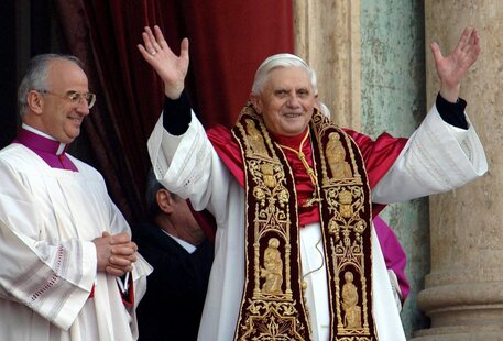 Il Papa emerito Benedetto XVI © ANSA
