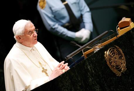 Il Papa emerito Benedetto XVI © ANSA