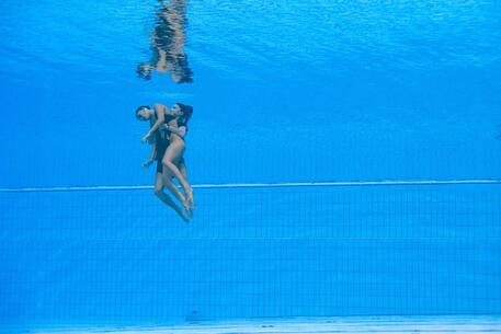 Nuoto: Mondiali; statunitense Alvarez sviene in acqua © AFP