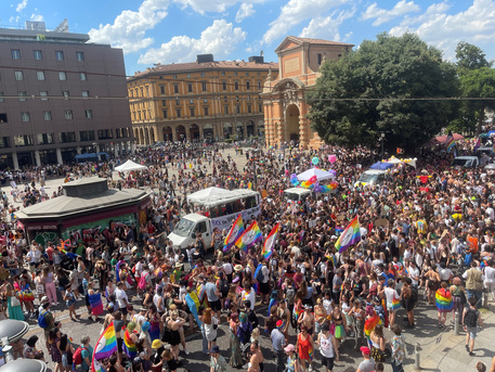 Il Pride a Bologna © ANSA