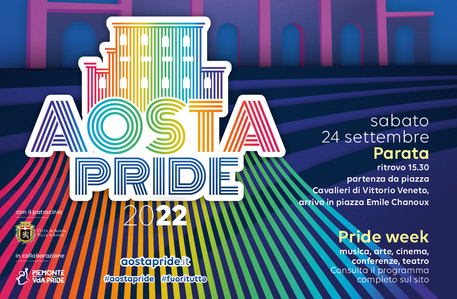 Aosta Pride 2022 © Ansa