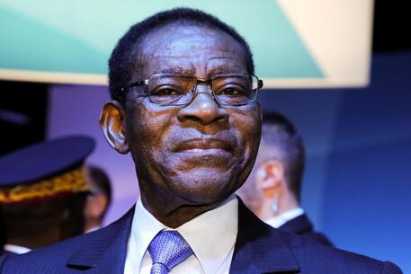 Il presidente della Guinea equatoriale, Teodoro Obiang Nguema Mbasogo © EPA