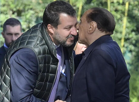 Incontro Salvini-Berlusconi © ANSA
