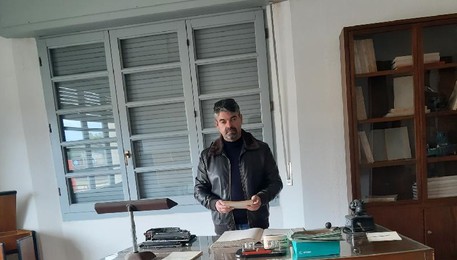 Paolo Serra, direttore del Centro Servizi Culturali della Società Umanitaria di Carbonia (ANSA)