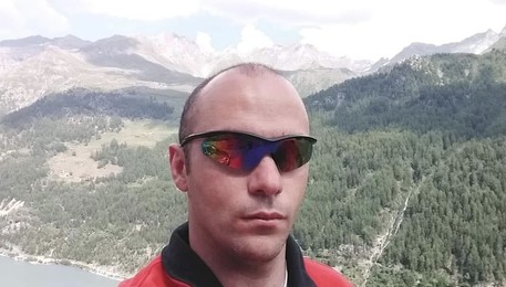 Gabriel Falloni, il 36enne arrestato per l'omicidio di Elena Raluca Serban ad Aosta (ANSA)