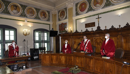 Inaugurazione dell'anno giudiziario a Perugia (ANSA)