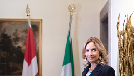 Monika Shmutz Kirgoz, ambasciatrice Svizzera in Italia (ANSA)