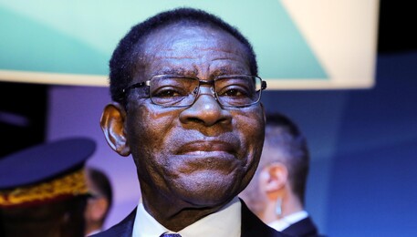 Il presidente della Guinea equatoriale, Teodoro Obiang Nguema Mbasogo (ANSA)